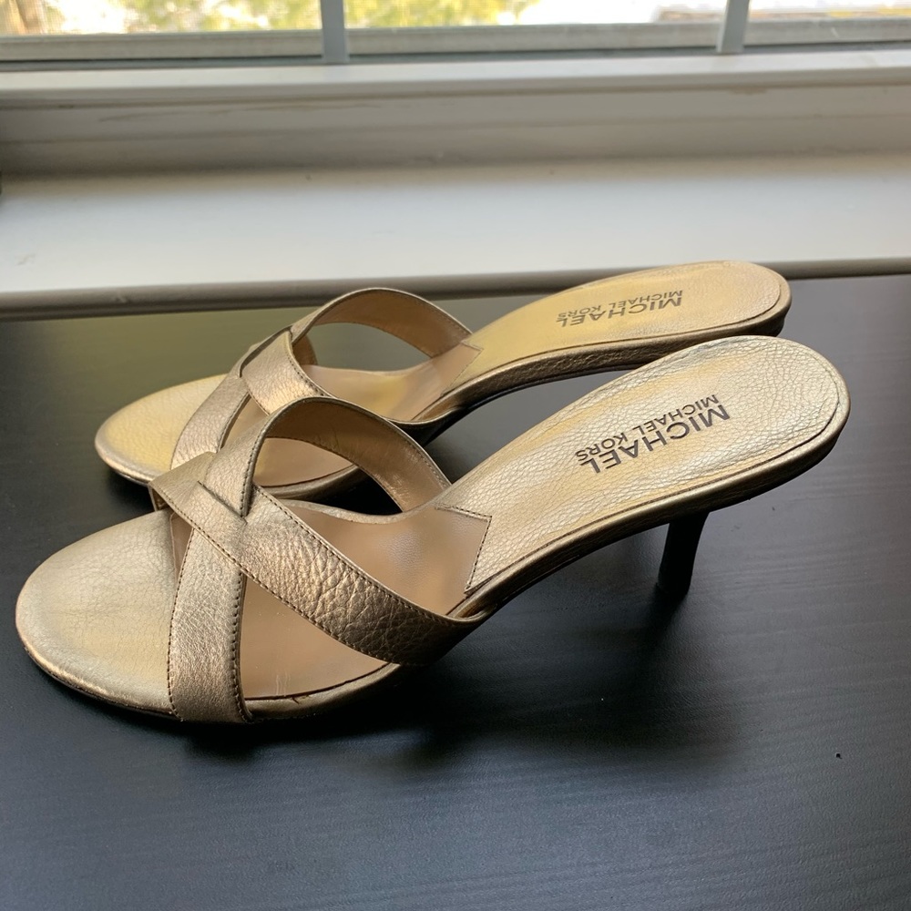 Michael Kors Slip on Heel Sandal